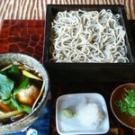 鴨つくねそば　1,400円
          