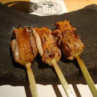 侘家古暦堂 祇園花見小路本店 - 三種モモ肉の竹串焼き