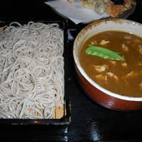 日本橋 やぶ久 - つけカレーせいろ（豚肉）