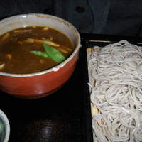 日本橋 やぶ久 - つけカレーせいろ（鶏肉）