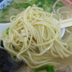 丸好食堂 - 「ラーメン」ストレートに近い細麺