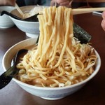 支那そば 無双庵 - 無双のＧそば・海老・生姜入り・ニンニク抜き・野菜増し990円／平成28年10月