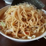 支那そば 無双庵 - 無双のＧそば・海老・生姜入り・ニンニク抜き・野菜増し990円／平成28年10月