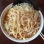 支那そば 無双庵 - 無双のＧそば・海老・生姜入り・ニンニク抜き・野菜増し990円／平成28年10月