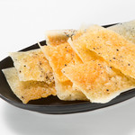 Crispy Cheese Senbei (rice crackers)