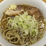 ラーメン二郎 - ラーメン 700円　麺半分・全部ちょっとで