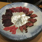 初音鮨 - 蒲田ロールの元が集合！美しいグラデーションです