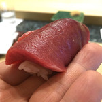 初音鮨 - 中トロの塩