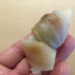 初音鮨 - このしろ。酢で寝かせて骨を溶かして、5日目の昼。最高に旨い。