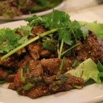 バーン・タム - タップワーン（イサーン風レバー和え）