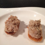 ラトリエ ドゥ ジョエル・ロブション - はじめのリエットとカリカリバゲット♡