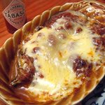 炭火焼との山 - 茄子のグラタン