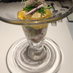 レストランエール - お野菜のパフェ