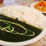 インドレストラン フーゥドランド - パラクベジタブルカレーライス