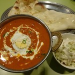 ボンベイ・ブルー - ボンベイスペシャルカレー(プレーンナン)(1250円)