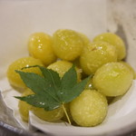 禅紫 - 2016.10　揚げ銀杏　藻塩