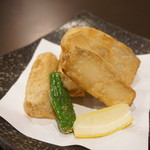 禅紫 - 2016.10　海老芋唐揚げ