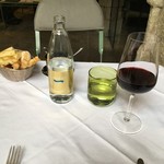 Il Salumaio di Montenapoleone - ACQUA frizzanteとCALICE DELLA CASA