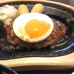 びっくりドンキー - エッグバーグステーキセット