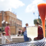 Via Napoli Pizza Window - ドリンク写真:MOSCATO ($9)、ORANGECELLO COCKTAIL ($11.75)