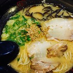 一竜 - （再訪）復刻ラーメン。一竜ラーメンとの違いは、卵の有無だそうです笑