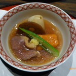 割烹 清風 - 鴨と藤沢野菜の治部煮