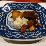 割烹 清風 - 松茸と鰆のつけ焼き