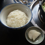 玉山支所前食堂 - ご飯（普通）