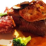 Restaurant27 - ―2016.10.22―
                                ニュージーランド産牛ヒレ肉のステーキフォアグラ添えマデラソース