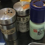 笑顔 - 【2016年07月】テーブル調味料など。