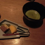 雨後晴 - 甘味　季節の甘味、抹茶