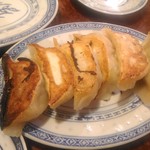 香港麺 新記 - えび焼き餃子