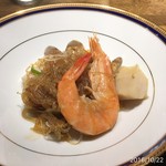 Joe'skitchen - これまた絶品春雨海老は殻ごといけます。