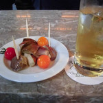 ザ・バンク - 料理　なすとトマトのピクルス