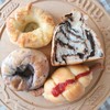 ハナバナナ - 料理写真:チョコぱん、フランク、ベーグル/ブルーベリー、チーズ