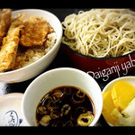 Daiganji Yabukyuu - 野菜天丼/せいろセット