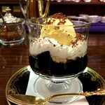 はた珈琲店 - 「元町スイーツマップ」に載ってた「コーヒーゼリーサンデー」をいただきました(2016.10.23)