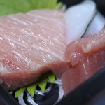 にしむら寿司店 - 中トロ、マグロ、烏賊の刺身
