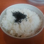 天下一品 - ライスON黒ゴマ