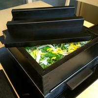 瓢斗 新橋店 - 野菜を敷き詰めた蒸籠