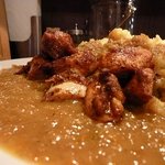 進化したチキンカレーをＵＰで！