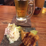 さんさん堂 - ニコイチお得メニューから2品選びました。