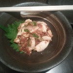 ささみ梅肉和え600円