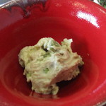 日本料理 竹生島 - 鰻遊膳　小鉢はアボガドの白和え