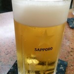 Wa Kou Zushi - 生ビール♪サッポロ