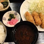 食酒 こころ - 大好評 生がき使用 かきフライ定食 ￥880