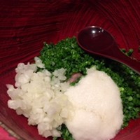 鳥茂 - 牛のネギトロ
