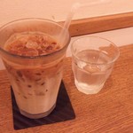 m cafe - アイスカフェラテ