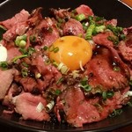 レインボー ハワイアンテーブル - スペシャルローストビーフ丼