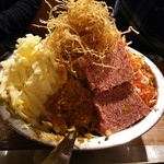 Fuwa Toro Okonomiyaki Tomonja No Mise Aoi Honten - コンビーフ・チーズ・カレーもんじゃ